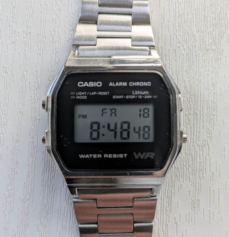 Casio vintage watch (A158WEA-1EF)