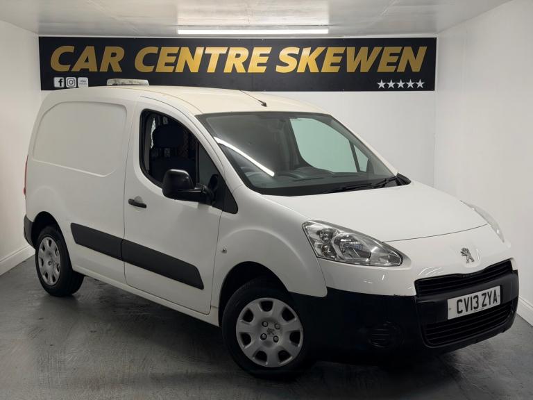 2013 Peugeot Partner 850 S 1.6 HDi 92 Van Only 65,000 Miles NO VAT  PANEL VAN Diesel Manual