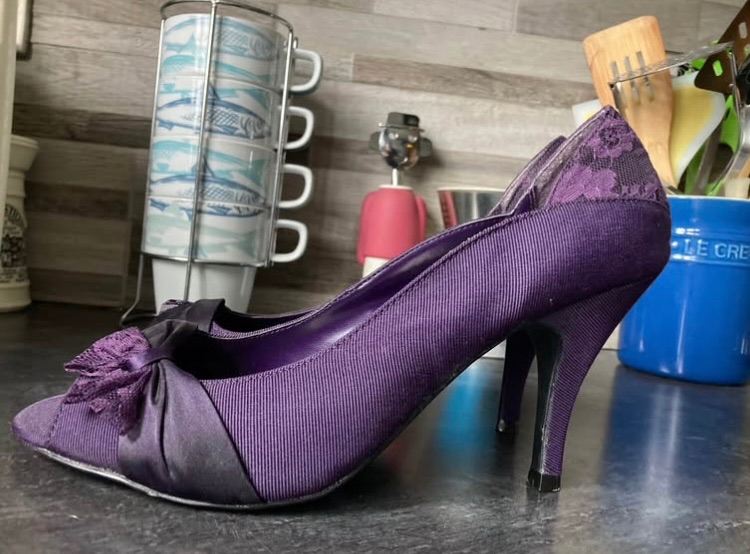 New Purple Shoes Christmas/Wedding/Party