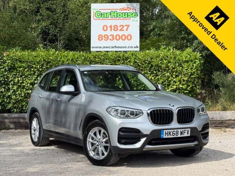 2018 68 BMW X3 2.0 20I GPF SE SUV 5DR PETROL AUTO XDRIVE