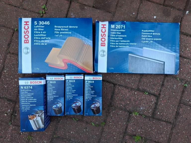 Audi A4 1.9 TDI 01 - 05 Service filters