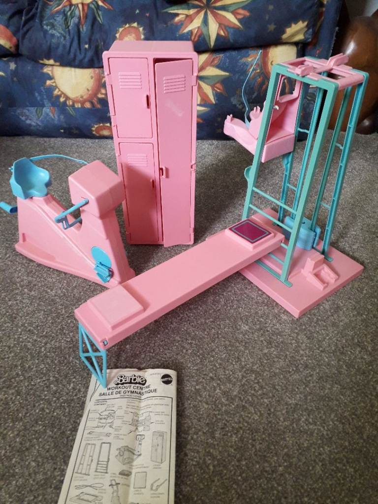 Vintage sindy/barbie gym 1980s