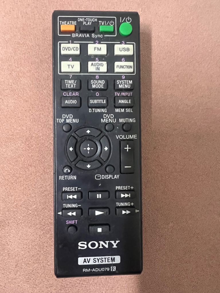 Sony  Tv Remote Control