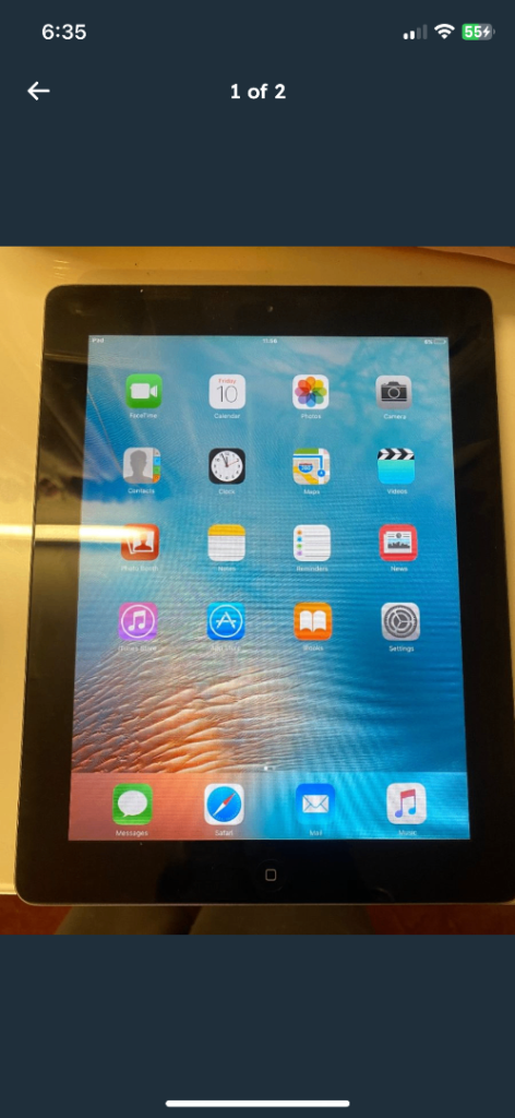 APPLE IPAD 16GB 2ND GENERATION 