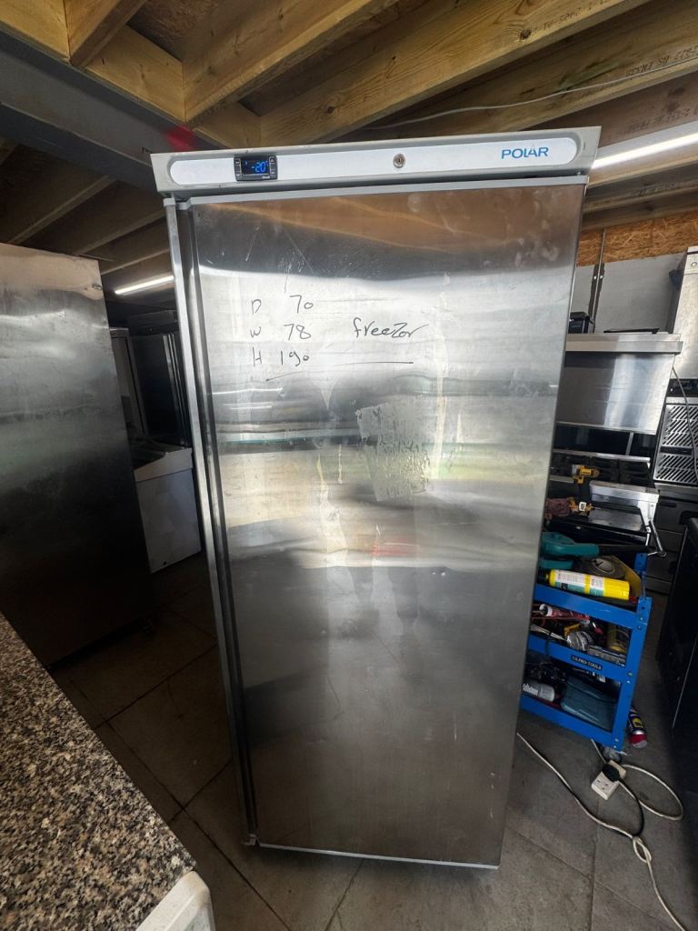 Commercial single door freezer like new cafe shop restaurant 
