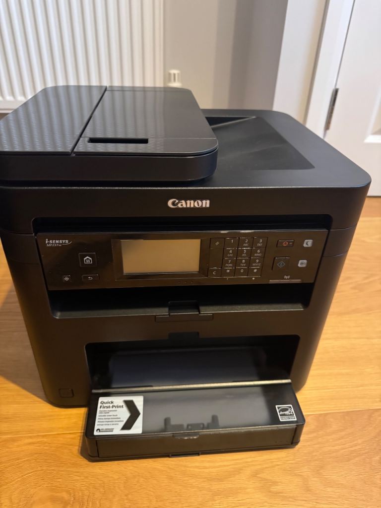 Canon i-SENSYS MF237w Monochrome Laser Multifunction Printer