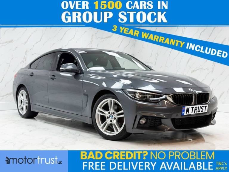 2018 BMW 4 Series Gran Coupe 2.0 420d M Sport Hatchback 5dr Diesel Manual Euro 6 (s/s) (190 ps) H...