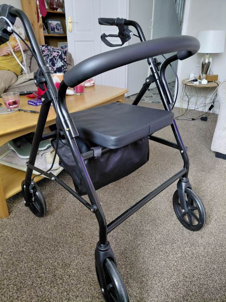 Mobility Walker with Seat and Storage – As Good As New