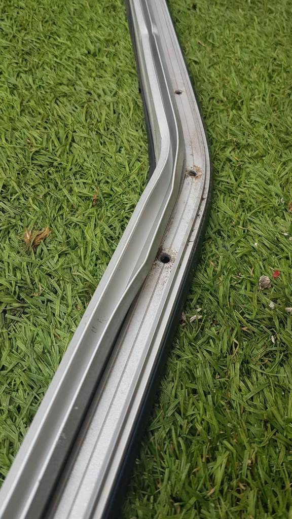 Aluminium awning rails for caravan, camper, motorhome or even garden fence.