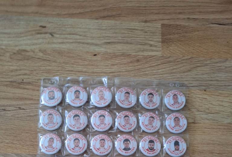 St helens World club champions 2023 badges