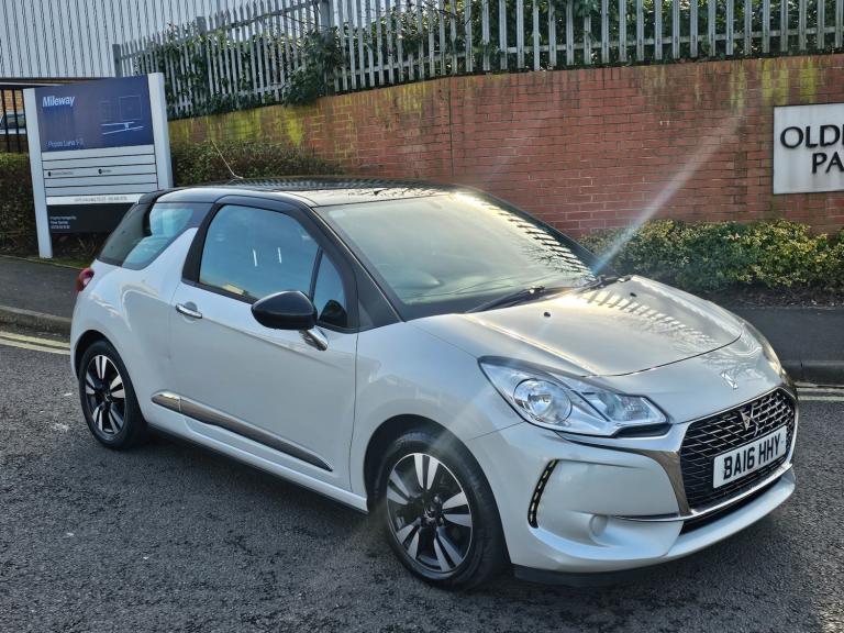 image for 2016 DS Automobiles DS 3 Citroen DS3 1.2 PureTech 82 Chic 3dr HATCHBACK Petrol Manual
