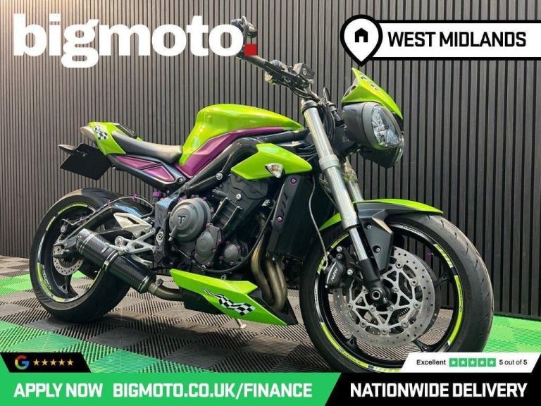 2018 18 TRIUMPH STREET TRIPLE 765 FINANCE SPECIALISTS APPLY NOW