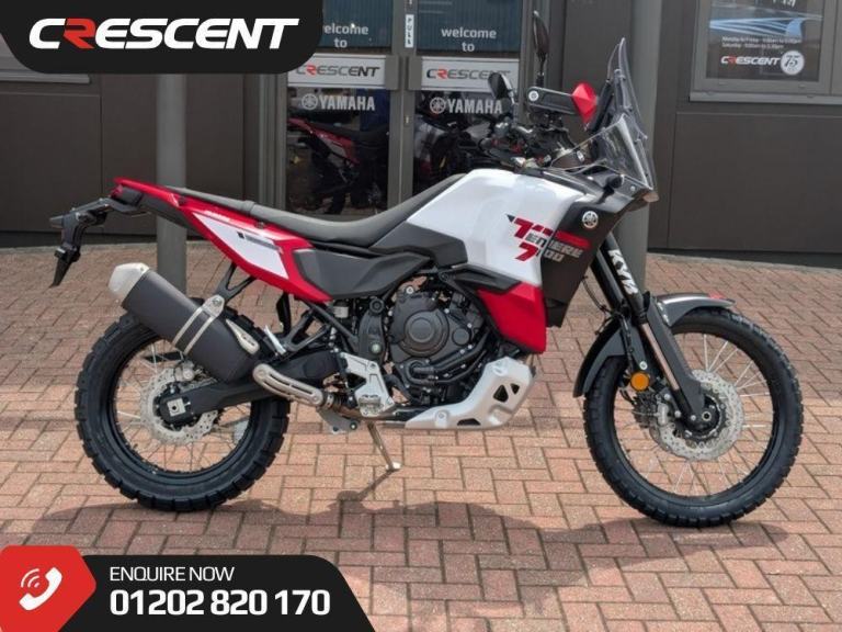 YAMAHA TENERE 700 WORLD RAID 2026 - REDLINE WHITE - LATEST MODEL @ CRESCENT 