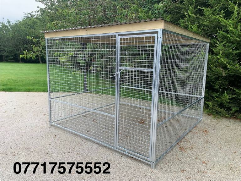 High quality galvanised dog pens. Dog run. Dog kennel. Cat. Pet. Enclosure 