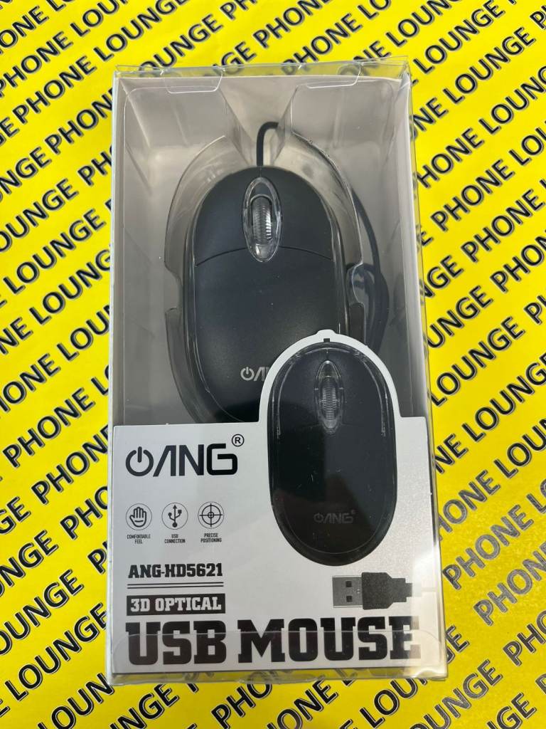 ANG USB 3D Optical Compact Mouse With Scroll Wheel