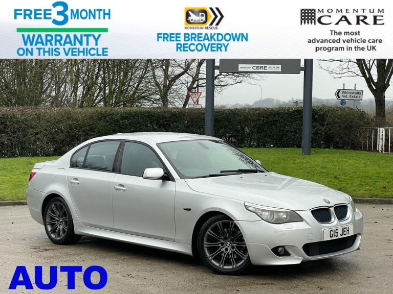 2008 BMW 5 Series 520d M Sport 4dr Step Auto [177] SALOON DIESEL Automatic