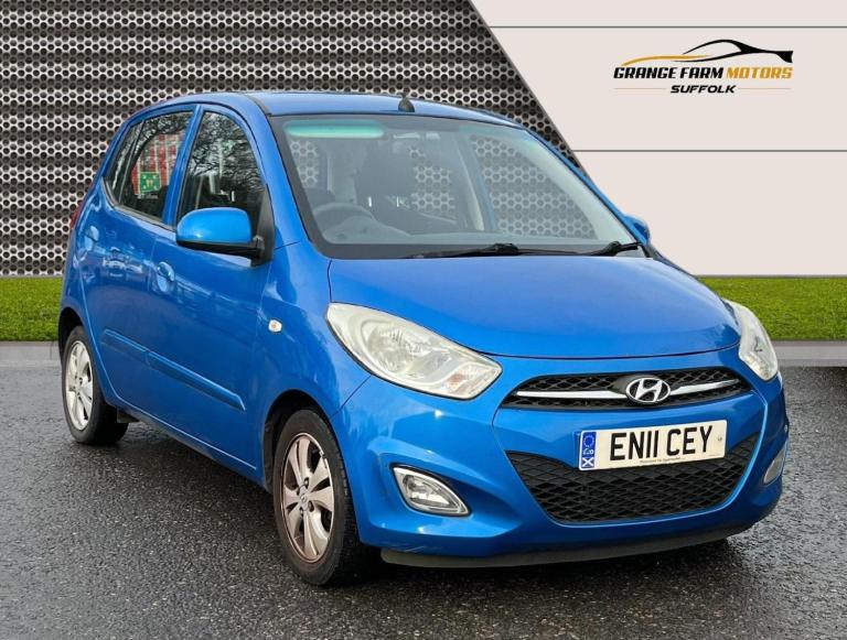 2011 Hyundai i10 1.2 Active 5dr HATCHBACK PETROL Manual