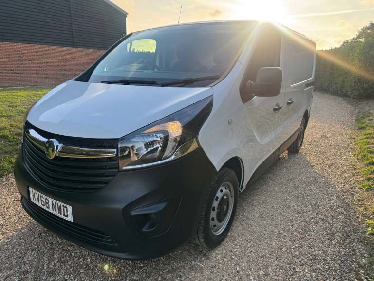 2018 Vauxhall Vivaro 2700 1.6CDTI 95PS H1 Van PANEL VAN Diesel Manual