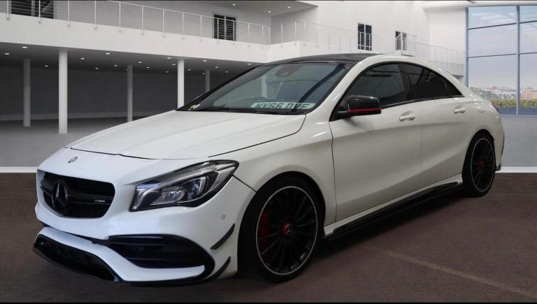 image for MERCEDES-BENZ CLA 2.0 CLA45 AMG Coupe SpdS DCT 4MATIC Euro 6 (s/s) 4dr 2016