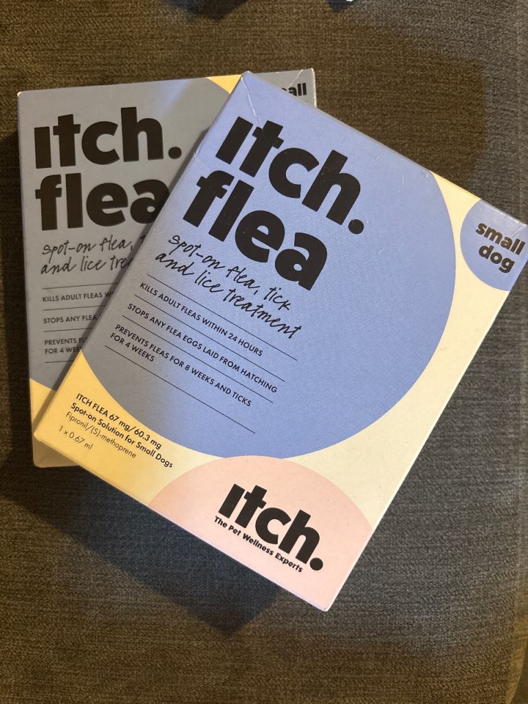Itch. flea treatment for small dogs