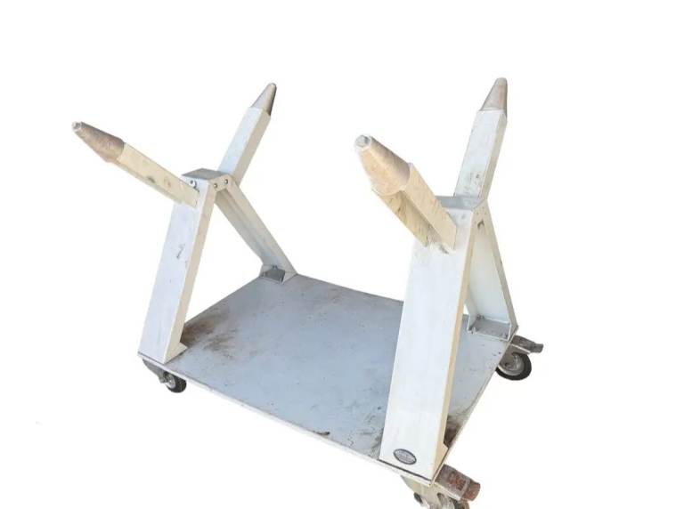 Heavy duty wheel trolley stand