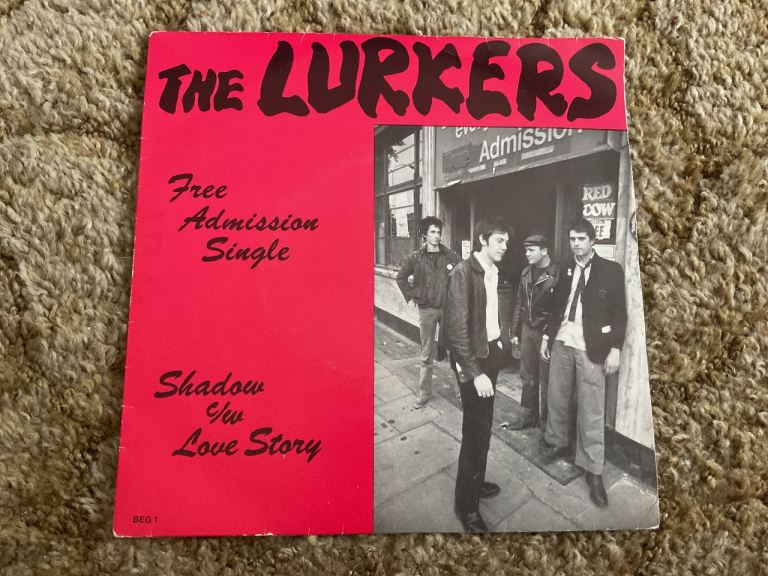 THE LURKERS - SHADOW 7” PUNK ROCK
