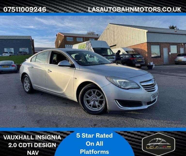 VAUXHALL INSIGNIA 2.0 CDTi ecoFLEX Design Nav Euro 5 (s/s) 5dr 2014