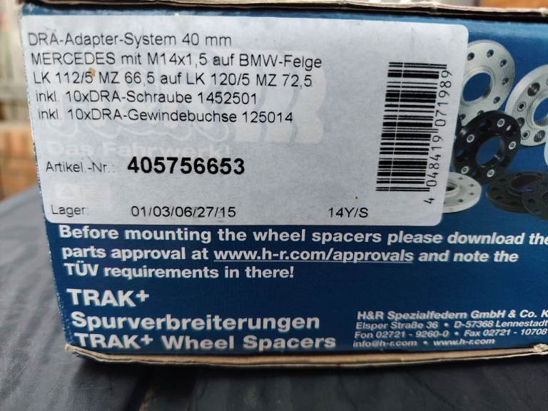 Wheel adaptors 