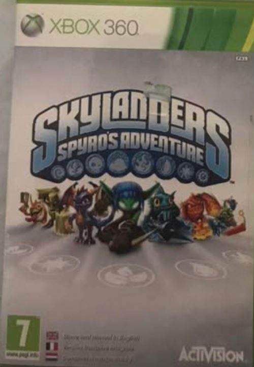 Skylanders spyro’s adventure XBOX 360 game