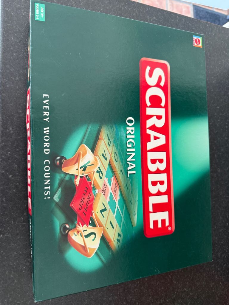 Vintage Original Scrabble Board Game