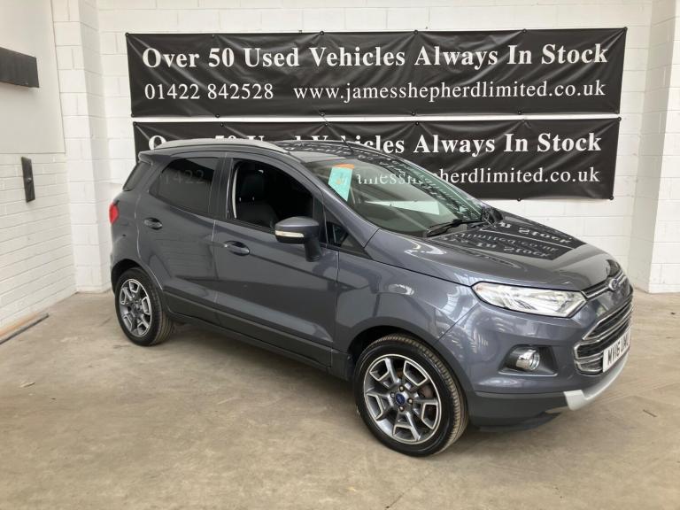 2016 Ford Ecosport 1.0T EcoBoost Titanium 2WD Euro 5 (s/s) 5dr HATCHBACK Petrol Manual