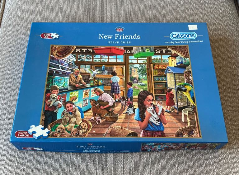 New Friends | Gibsons 500 XL piece jigsaw puzzle