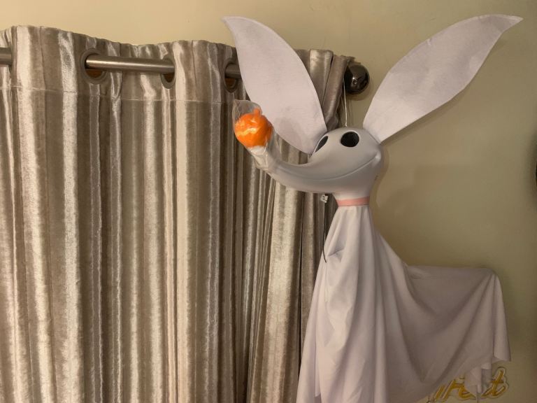 New Extremely large nightmare before Christmas zero, lights up and barks 