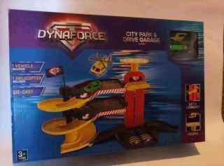 NEW Dynafource City Park & Drive Garage Die-Cast Toy Set