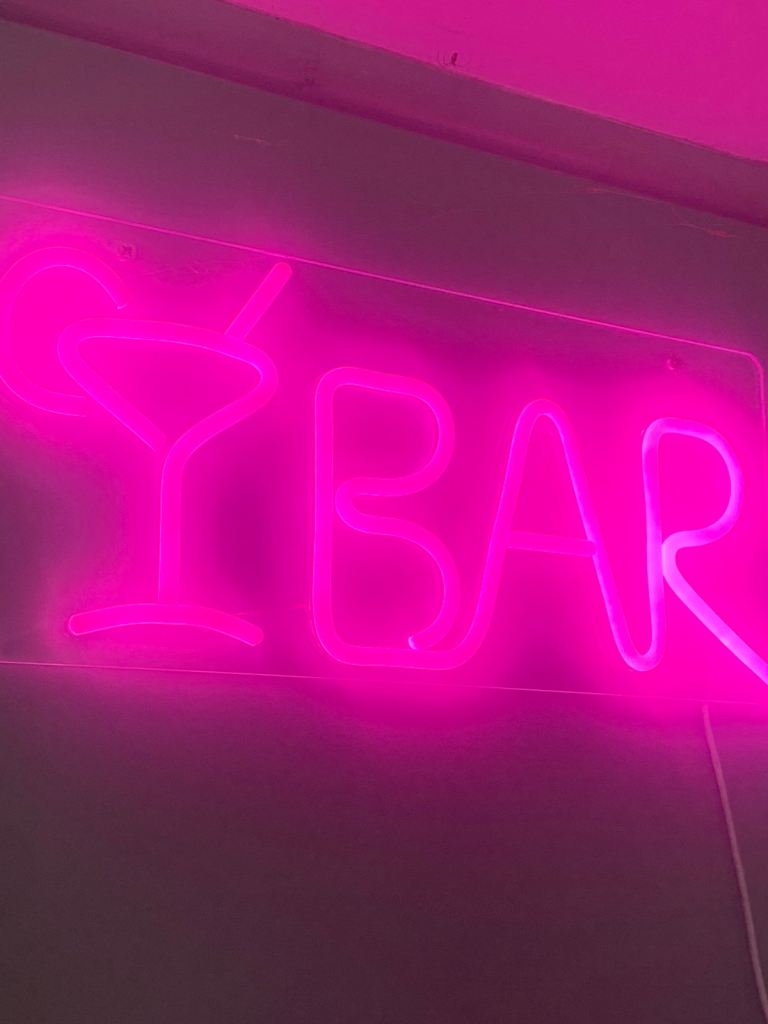 Neon sign