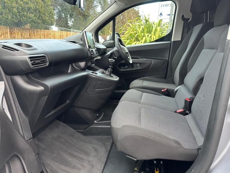 2022 Peugeot Partner 1.5 BlueHDi 1000 Asphalt Premium Standard Panel Van 5dr Diesel Manual SWB E ...