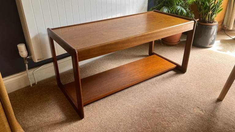Vintage teak coffee table