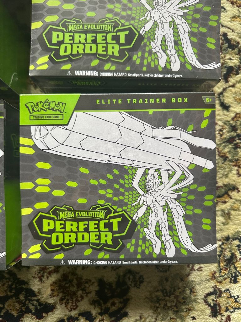 Pokémon Trading Card Game (TCG): Mega Evolution Perfect Order Elite Trainer Box