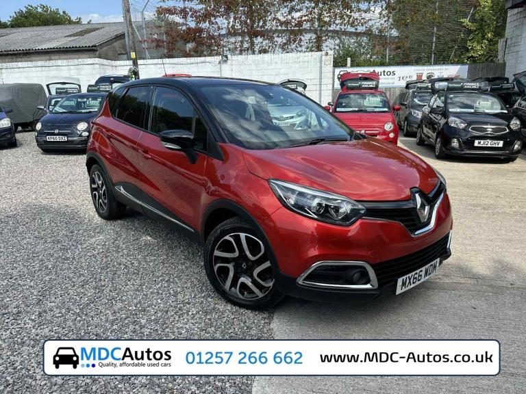2016 Renault Captur 0.9 TCE 90 Dynamique S Nav 5dr, FULL HISTORY, 12M MOT, LOW MILEAGE HATCHBACK ...