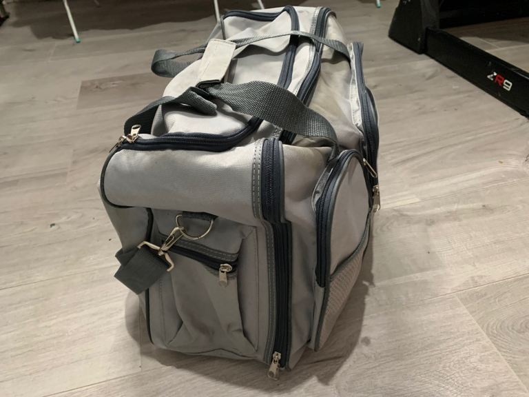 Cotton traders branded bag