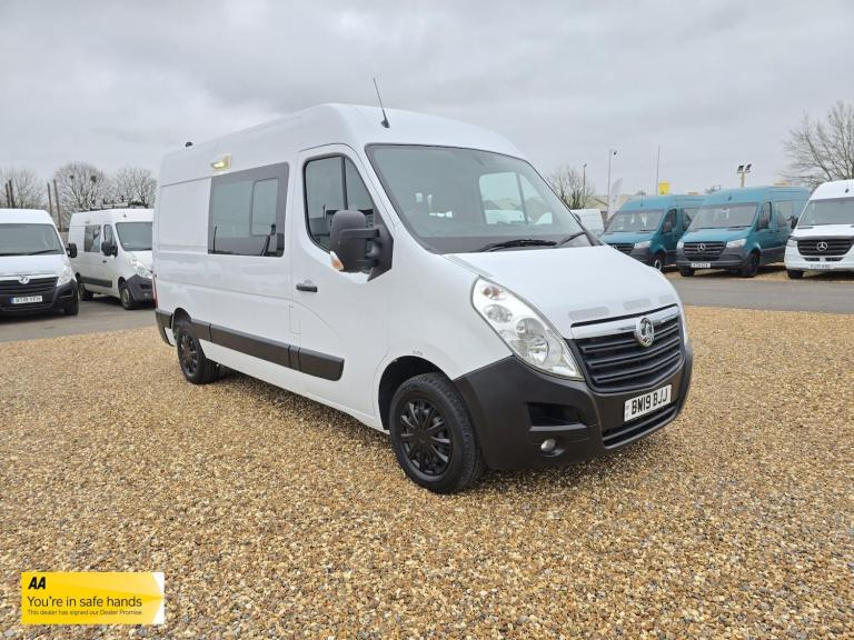 2019 Vauxhall Movano 2.3 CDTi 3500 Panel Van 5dr Diesel Manual FWD L2 H2 Euro 6 (130 ps) Panel Va...