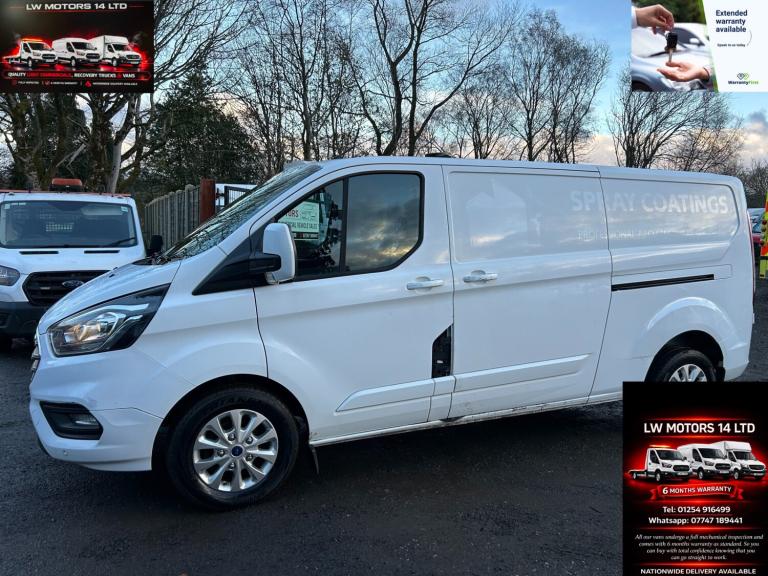 FORD TRANSIT CUSTOM 130 BHP L2H1 LWB LIMITED 2021 71 REG