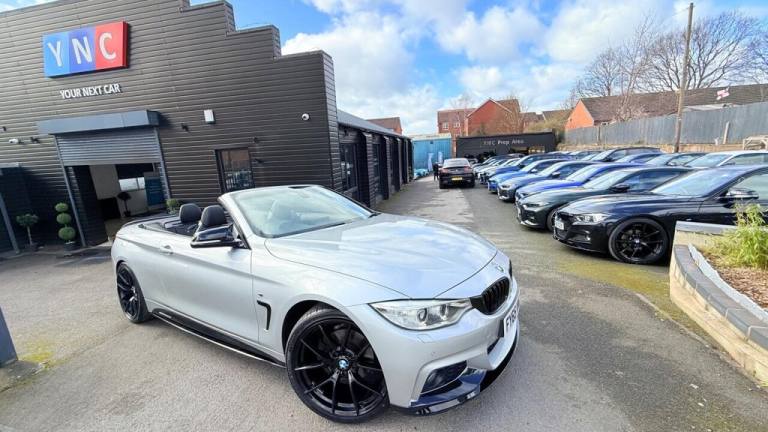 2015 BMW 4 Series 420d [190] M Sport 2dr Auto [Professional Media] CONVERTIBLE DIESEL Automatic