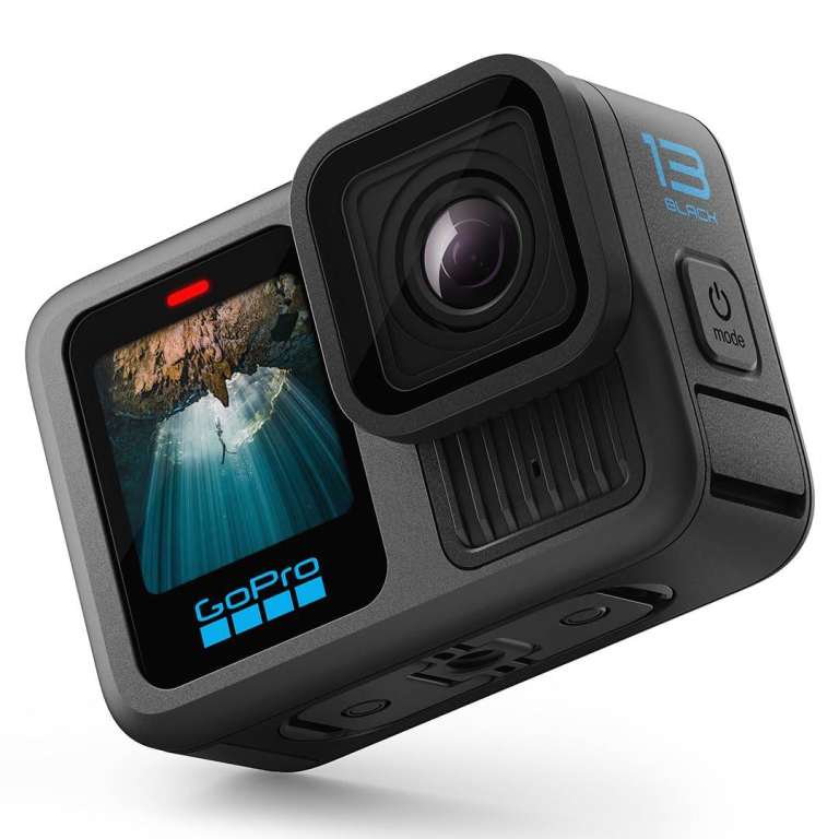 GoPro 13 ~ 3 Batteries + Charger ~ GoPro Dive Case & Dive Remote ~ GoPro Lens Mod 2.0 Extra's 64GB