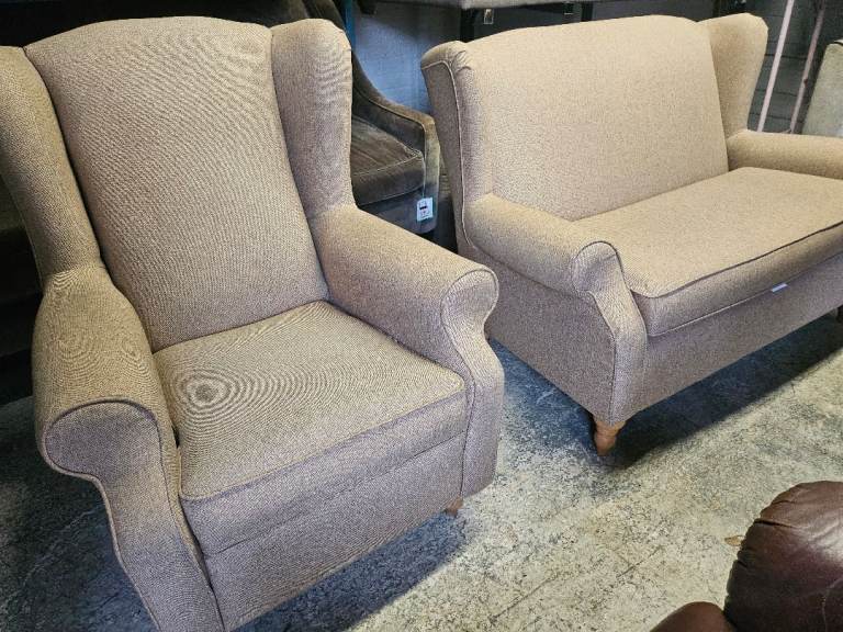 New next sherlock sofa & recliner chair 