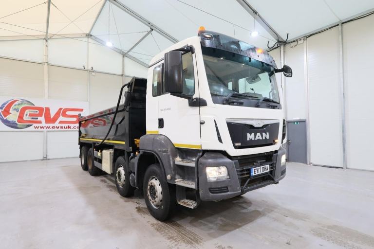 2017 (17 PLATE) MAN TGS 35.400 8x4 Euro 6 Tippers
