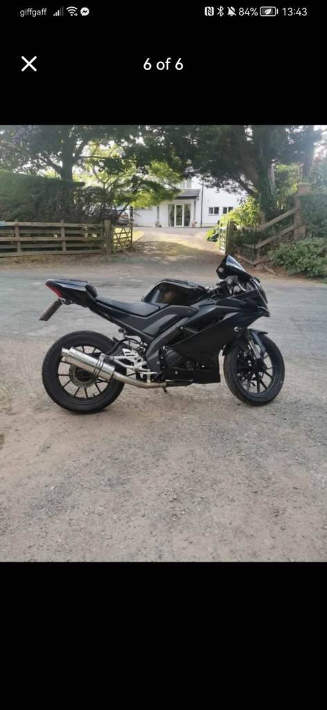 Yamaha, R125, 2019, 124 (cc)