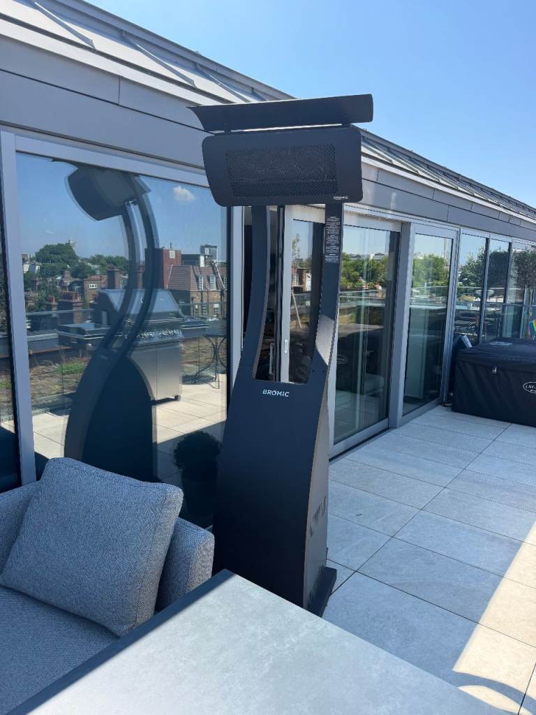 Bromic Tungsten Outdoor Heater – Used just 3 times, pristine condition