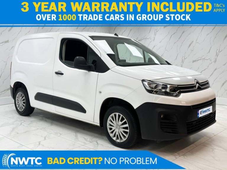 2021 Citroen Berlingo 1.5 BlueHDi 650 Enterprise M Panel Van 5dr Diesel Manual SWB Euro 6 (s/s) (...