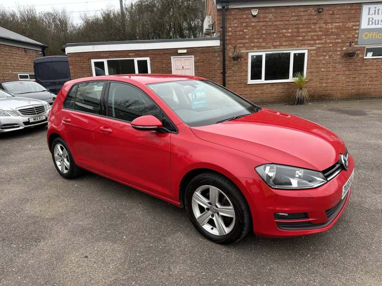 VOLKSWAGEN GOLF 1.6 TDI BlueMotion Tech Match Edition Red Manual Diesel 2016